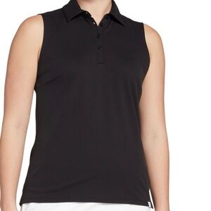 Lady Hagen Pique Sleeveless Polo